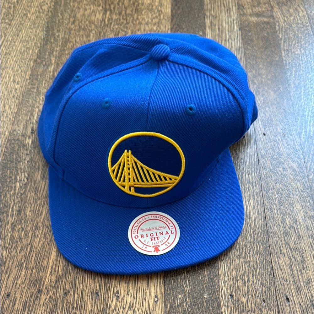 Golden State Warriors Blue Snapback Hat
